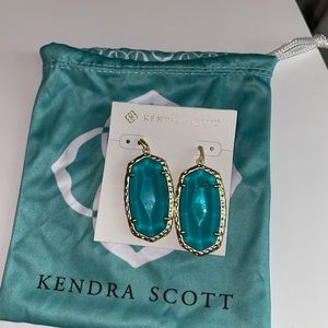 Turquoise Kendra Scott earrings